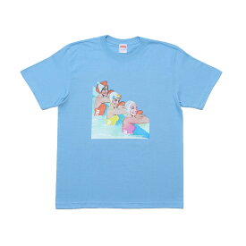 [Royalwest] ロイヤルウエスト Tシャツ 半袖 S/S Pool Girls SHORT SLEEVE TEE CALIFORNIA メンズ ショートスリーブ(サックス)