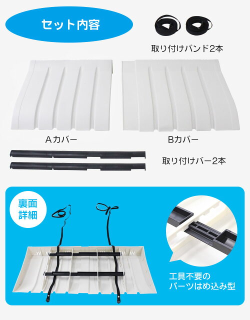 【エアコン室外機カバー特許取得省エネ節電節約日よけ】『エアコンの室外機に取り付けるだけで真夏の直射日光による温度上昇を抑える効果があるエアコン室外機カバー』エアコン室外機カバー特許取得節電節約エコ(B787-2)