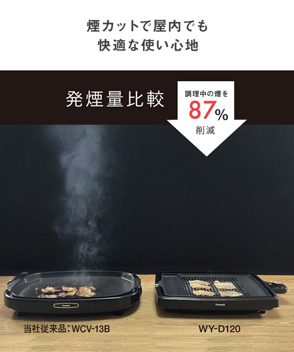 楽天市場】新型 焼肉器 電気 家庭用 WY-D120 ピーコック魔法瓶 