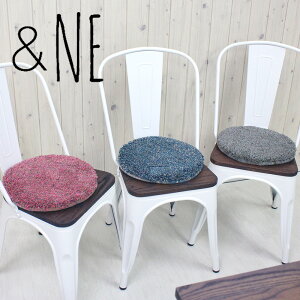 低反発 チェアクッション 円形 2枚 シャギータイプ 丸 クッション チェアパッド おしゃれ 椅子 チェア 座布団 ファブリック 低反発クッション 丸クッション 丸型 椅子用クッション ウレタンクッション ウレタン ざぶとん フロアクッション シートクッション チェア