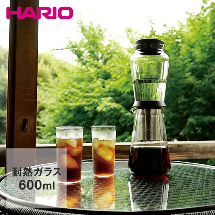 HARIO ハリオ ウォータードリッパー ペーパー付 コーヒードリッパー コーヒー ウッド2Ｌ 20杯用 ドリッパー コーヒードリップ 水出しコーヒー  WDW-20