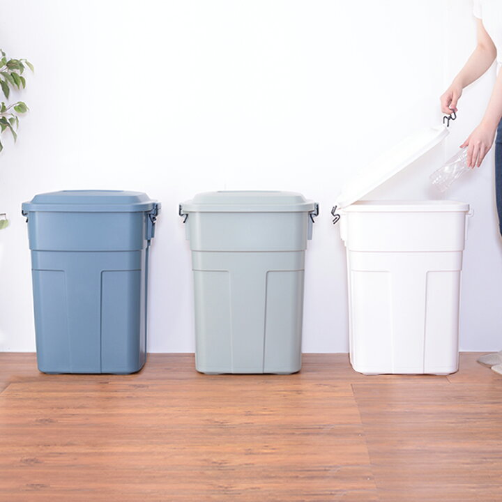 楽天市場 トラッシュカン 50l ゴミ箱 ごみ箱 ダストボックス ふた付き ごみ おしゃれ 日本製 屋内 屋外 ゴミ ゴミ入れ くず入れ 外置き 外用 屋外用ゴミ箱 外用ゴミ箱 屋外用 ふた付きゴミ箱 蓋つき 大型ゴミ箱 ふたつき 大容量 室内 大きい 蓋付き フタ付き ごみばこ