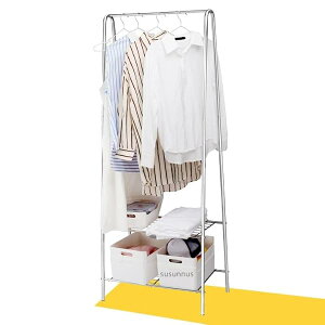 �n���K�[���b�N �X�e�����X�� �����A�b�v�f�U�C�� �X���� A�^ ��� 3�i ��e�ʎ��[ �ȃX�y�[�X �R�[�g�n���K�[ �m���|�� ������� ��59×���s34×����166cm(�A�b�v�O���[�h���f��)