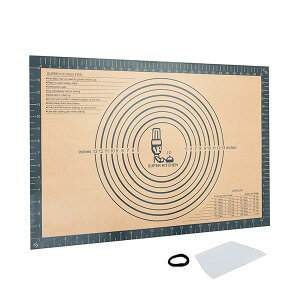 �傫���T�C�Y�N�b�L���O�V�[�g �H�i���V���R�[�� ���ك}�b�g �ڐ���t�� 60×40cm �L�b�`�� �p��/�N�b�L�[/�s�U �x�[�L���O�}�b�g �ϔM ������ی�}�b�g ���ٓ��� + �X�N���b�p�[(�O���[)