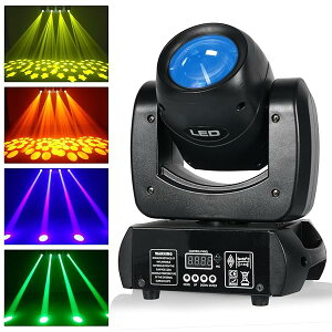 100W LED [rOwbhCg ]DJ Cg 18ʃvYXe[WCg Px Ɩ DMX512 & 12CHTEhN[ht 7GOBO&8 F̃X|bgCg /o//p[eB[/JI
