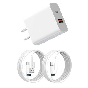 iPhone[d USB[d PD20W}[dΉ USB-A & Type-C RZgdA_v^[ 2|[g iPhone iPad Mac Android/^ubgeΉ/AC f[^P[u USB Type-CiCCj