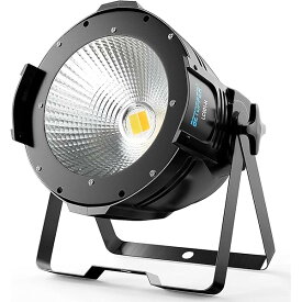 100W COB LED 舞台照明 撮影録画スポットライトステージライトDJ ストロボ効果DMX-512 2/4CH Party Light 音声起動 照明ライト省エネ/演出/舞台/ディスコ/パーティー/結婚式/クラブ/バー DMX制御 イルミネーシ