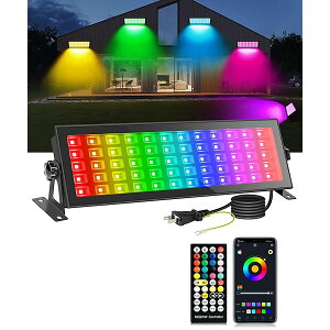 120W RGB tbhCgA180  LED 𓋍ڂ RGBCW X}[gXe[WEHbVCgo[ARƃAv䂪\ŁAIP66 hdl RGB J[`FWO DJ Cgo[, 