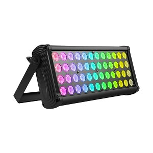 80W 48 LED Ɩ Xe[WCg EHbVCg   RGB DMX512 F Px   [h ͋C px߉\ NuCg DMXƖ  Xe[W RT[go