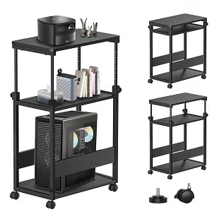 p\RS pcbN LX^[t 35cm ω׏d50kg ~ 3i fXN CPUS X sO[  ItBX [ ݑΖ (ubN)