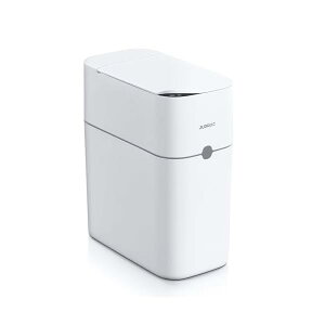 【送料無料】ゴミ箱 ふた付き 蓋付き 自動 開閉 ??桶スリム ける おしゃれ 袋締め センサーごみ箱 ゴミ袋が見えない キッチン ふた付きゴミ箱 小さい 隙間に置 電池式 10L 消臭 自動吸着 幅15.5