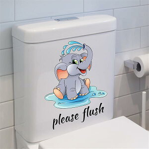 yzgCV[ 킢 EH[XebJ[ please flush ֊ XebJ[  ֊ V[ gCĂ[ toilet decoration  ͂ ǎV[ h E