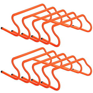 【送料無料】ミニハードル 5個セット/10個セット 取り外し可能で持ち運びやすい 野球 サッカー テニス バスケットボールなどのトレーニング 俊敏性や瞬発力 陸上競技 初心者 軽量(10個セッ