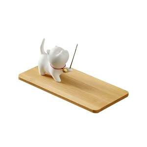 【送料無料】線香立て お香立て 線香置き 子猫の形のデザイン、茶道用品、家の装飾、茶室、勉強部屋、カフェ、ヨガルームなどに適し