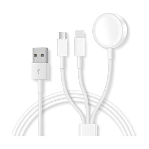 yzA-pple Watchp [dy2024ŐV AbvO[hŁzAbv-EHb` [d a-pple Watch [d P[u 3in1 C[d Series9/8/7/6/SE/5/4/3/2/1Ή SẴV[YΉ