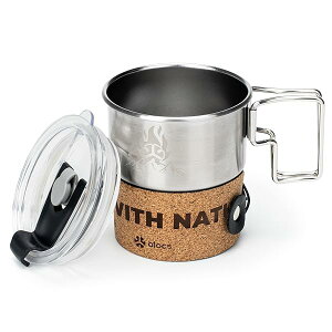 【送料無料】キャンプ マグカップ 300ml 軽量 蓋付き ステンレスマグ 直火対応 折りたたみ キャンプ コップ 登山 キャンプ アウトドア コーヒーカップ キャンプ用品 日本食品衛生検査済 ソロ