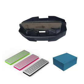 【送料無料】スノーボード スキー エッジ ベベル チューニング スキー ワックスキット スノーボードツール スキーエッジシャープナー チューナー サイドスキーアングルツール ダイヤモンド&グミストーン (ツール+ダイヤモンド + グミストーン) (ブ