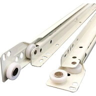 【送料無料】スライドレール 伸縮式 キッチン用 レール 250 300 350 400 450 500mm、引き出し スライドレ…