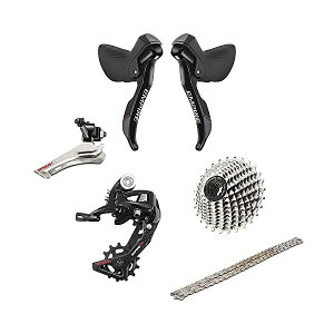 【送料無料】STIレバー 自転車左右変速機・シフター ? シフトレバー 2X11S 付属 シフト、ブレーキケーブル (EMPIRE 2*11(GS), 34T+Chain)