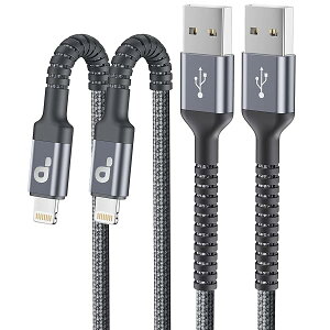 【送料無料】iPhone 充電1M 2本 あいふぉんライトニングケーブル MFi認証 高速充電 超高耐久 USB 充電器けーぶる Apple iPhone 14 13 12 11 Pro Max XS XR X 8 7 6 5 Plus iPad i