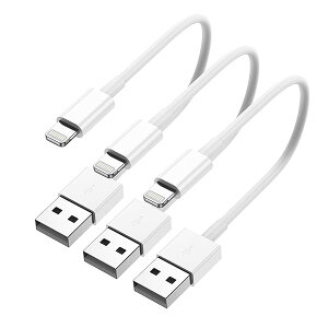 yz iphone [dP[uy2025KMFiFؕiz 0.3m*3{ Z 30cm CgjOP[u Z usb to lightningR[h 2.4A}[df[^] ϋv fh~ ӂ[dR[