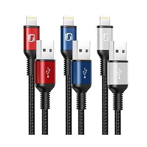 【送料無料】iPhone 充電ケーブル 2M ライトニングケーブル 3本 iPhone 充電器 ケーブル 急速充電 Lightning ケーブル 断線防止 アイホン充電ケーブル 超高耐久 iPhone 14 13 12 11 Pro Max XS X