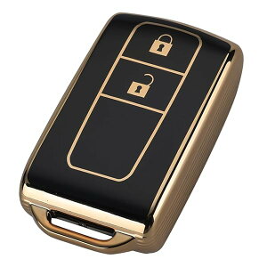 【送料無料】トヨタ/ダイハツ用 スマートキーケース 2ボタン タント/タントカスタム/タントエグゼ/ムーヴ/ムーヴカスタム/コペン/パッソ/ブーン/COOなど設計専用TPU製キーカバー (スタイルA,