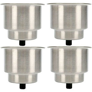 �y���������z4pcs�X�e�����X�|�J�b�v�h�����N�z���_�[with Drain Marine�{�[�gRV Camper