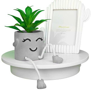 【送料無料】人工観葉植物 フェイクグリーン 造花 フラワーポット 顔文字 多肉植物 ーン おしゃれ かわいい 癒しのポット ーン ミニ お洒落 映える インテリア 小さい 鉢 陶器 室内 屋内 玄