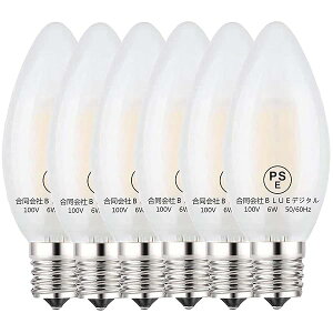 yzLED GW\d VfAd 60W` 720lm E17 6W Ód KX̍ގ Ή 4000K F PSEF؍ς XC^ 6 (E17-XC^, F)