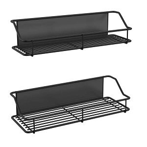 【送料無料】浴室用ラック マグネット バスルーム ラック 洗面所ラック 風呂収納ラック 調味料ラック キッチン 収納ラック - 2個