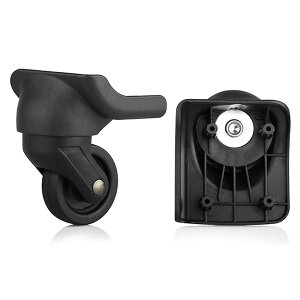 【送料無料】スーツケース交換用キャスター スーツケースホイール 車輪 修理 交換部品 キャリーバックタイヤ 切り替え補修用 360度回転 交換ホイール (044# 2個セット)