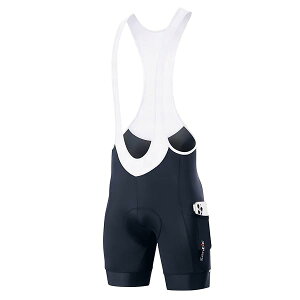 【送料無料】ビブショーツ ビブパンツ メンズ サイクルパンツ サイクリングパンツ ロードバイク サイクルウエア 夏用 自転車 パッド付き 吸汗速乾(ネイビー M)