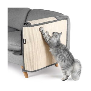 【送料無料】猫 爪とぎ 家具保護 爪とぎマット 爪研ぎ ソファー 椅子 サイザル麻 天然素材 無毒 安全 耐磨性 麻マット ソファーカバー ツメ傷保護シート 猫ひっかき傷 保護シート 取り付け
