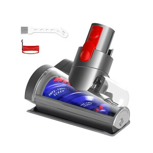 【送料無料】V8 mini ヘッドは、掃除機V8 V8Slim V10 V11 V15 SV10 SV10K SV11 SV12 SV14 SV22 SV25と互換性があります、らせん設計を採用したこのヘッドは、ソファ、マットレス、カーペットの髪の毛