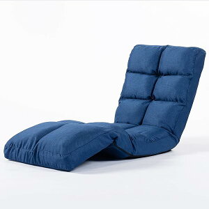 【送料無料】座椅子 リクライニング 脚置き ロングタイプ 折りたたみ ハイバック フロアチェア 座椅子ソファー ソファベッド 寝れる椅子 コンパクト 腰が痛くならない 3way 1人掛け