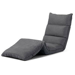 【送料無料】座椅子 座椅子ソファー ロングタイプ リクライニング コンパクト 折りたたみ フロアチェア ソファベッド 寝れる椅子 ハイバック 脚置き 腰が痛くならない 1人掛け
