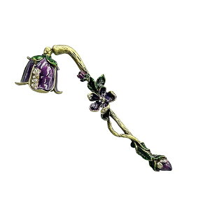 【送料無料】キャンドル火消し ローソク消し キャンドルスナッファー 鈴の形 キャンドル消火器 金属製 仏壇 家庭装飾用 鈴蘭花 レトロな花の鈴型 アンティーク調 ロングハンドル付き 3種選