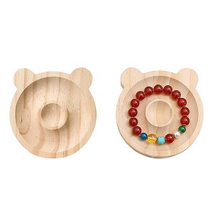 【送料無料】ブレスレットディスプレイスタンド ビーズボードトレイ ジュエリーブレスレット 木製ビーズトレイ 手作りブレスレットオーガナイザーをDIY 2点セット ドレッサーショップ小売