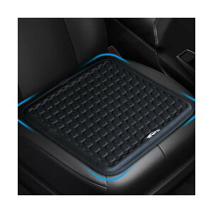 【送料無料】車 ゲルクッション 高通気性 体圧分散 車用クッション ズレない 夏 蒸れない ひんやり シートクッション アイスシルク素材 車 座布団 お尻が痛くならない 滑り止め 薄型 持ち運