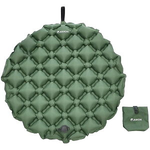 【送料無料】エアークッション レジャーシート 一人用 座布団 折りたたみ式 50×50×5cm 厚手 軽量150g 防水 洗える Air-Cell構造 お尻が痛くならない 滑りにくい アウトドア キャンプ ピクニック