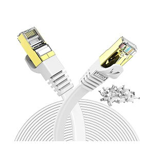 yz20m CAT7 LANP[u JeS[7 tbg  10Gbps 750MHz STP bLRlN^ RJ45 dV[h ܐ܂h~  LP[u wi-fiP[u p\R f [^[ PS3