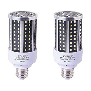 yzLEDR[Cg gERV^ 25W LEDd E26 6000LM 6000K 150-200WMd Px ȃGl  qɁE[ˁEԏEԌɁEHEK[WȂǂɑΉ(F, 25W)