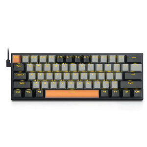 yzJjJL[{[h61L[ Ԏ̗p̃Q[~OL[{[h FLEDobNCgt 60^RpNgL[{[h USBLpz Windows/MacɑΉQ[pL[{[h (