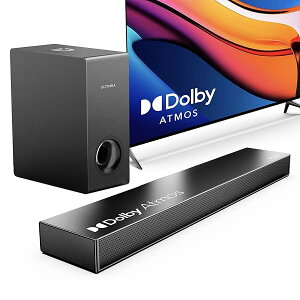 yzDolby Atmos TEho[ 2.1ch TuE[t@[t HDMI eARCΉ Soundbar 190W dቹ^ HDMI eARC/AUX/fW^/ Bluetooth5.3Ή z[VA^[PC/TV Xs
