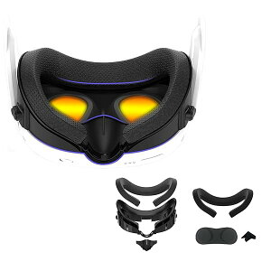 �y���������zfor Meta Quest 3 �t�F�C�X�J�o�[2�_+�Ռ��m�[�Y�p�b�h+�����Y�J�o�[ �݊��i �t�F�C