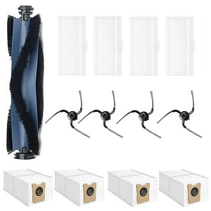 �y���������zEufy C10 ���{�b�g�|���@�p���Օi�Z�b�g, �t�B���^�[X4, ���p�b�NX4, ���[���[�u��