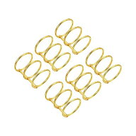 【送料無料】リング内径30mm バインダーリング 6個入り 取り外し可能 メタルブックリング オ