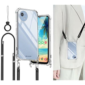 �y���������zAQUOS wish4 �P�[�X SH-52E SH-M27 �J�o�[ �A�N�I�Xwish4 �P�[�X �V�����_�[ �X�g���b�v2