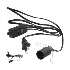 �y���������zE12 �d���\�P�b�g �R�[�h�t�� ���ԃX�C�b�`�t 1.8m �u���b�N �Ɩ���� �n���E�B��